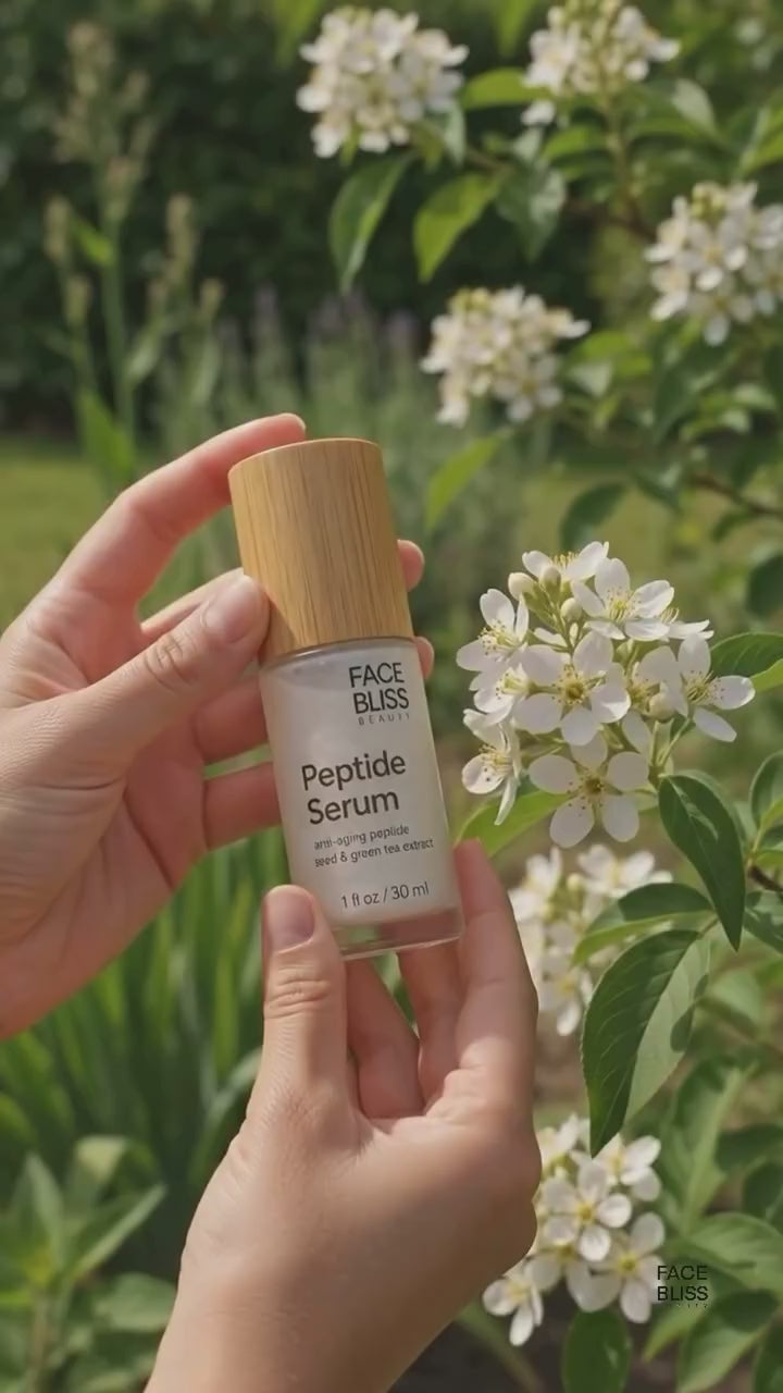 Load video: Peptide Serum With Pomegranate Seed &amp; Green Tea Extract