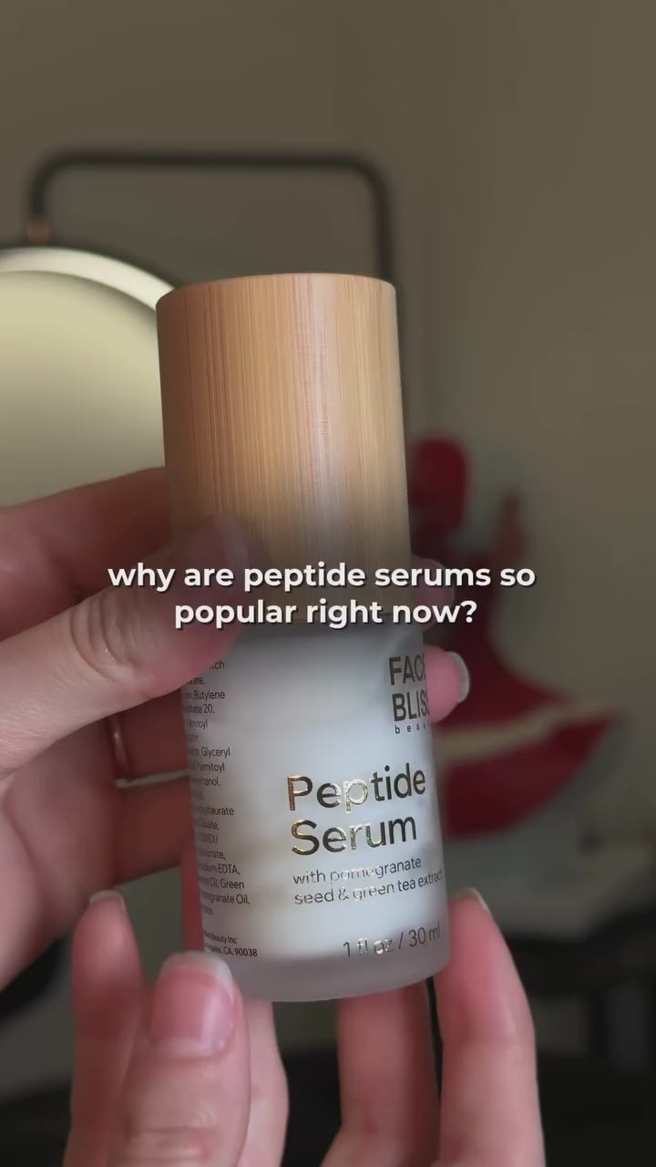 Load video: Peptide Serum With Pomegranate Seed &amp; Green Tea Extract