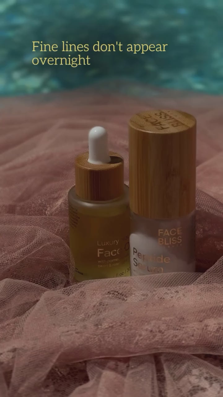 Load video: Peptide Serum With Pomegranate Seed &amp; Green Tea Extract